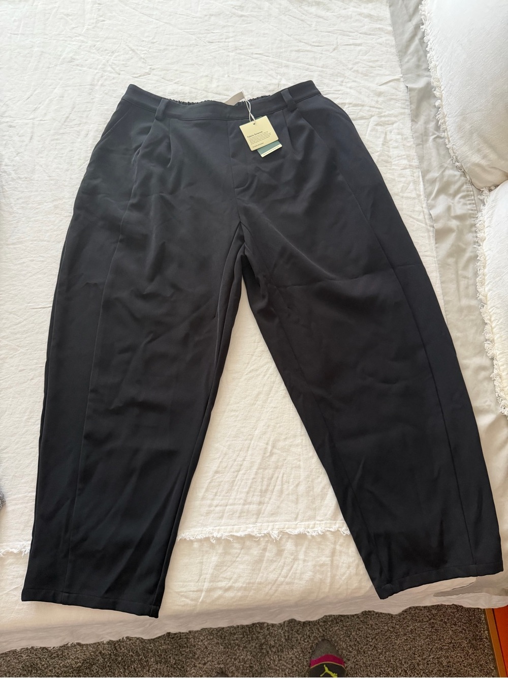 Halara Barrel work pants mid rise